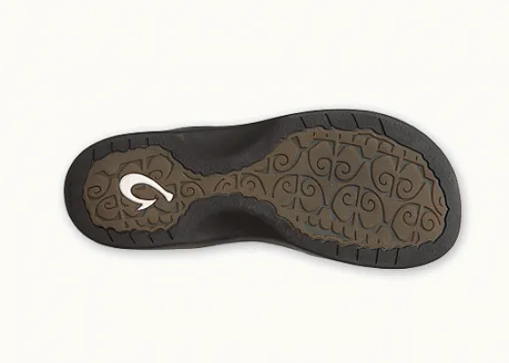 Olukai Women's Ohana Sandals - Black / Black