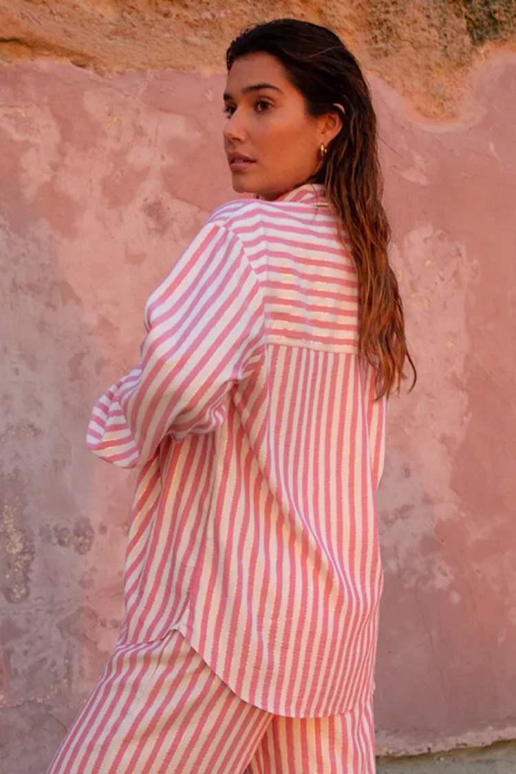 Pink Stripe Roz Shirt