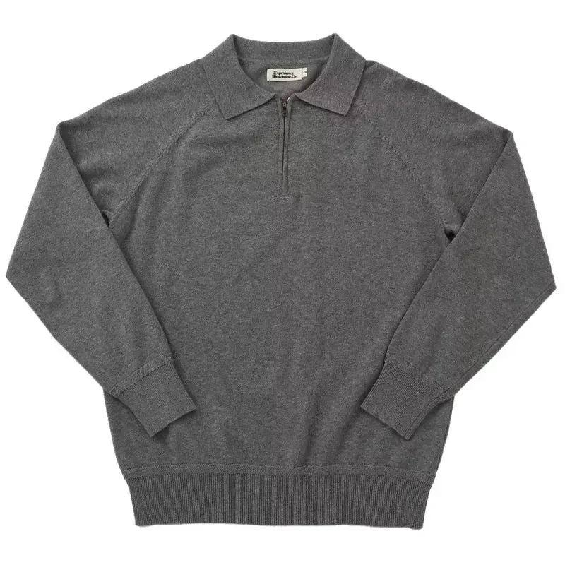 Preppy Vintage Men's Half-Zip Sweatshirt