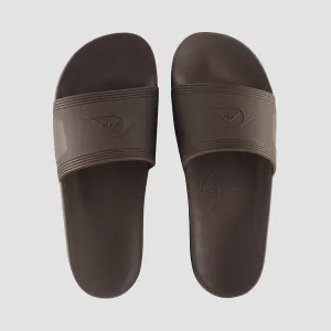 Quiksilver Dockyard Slide Sandals - Brown 1