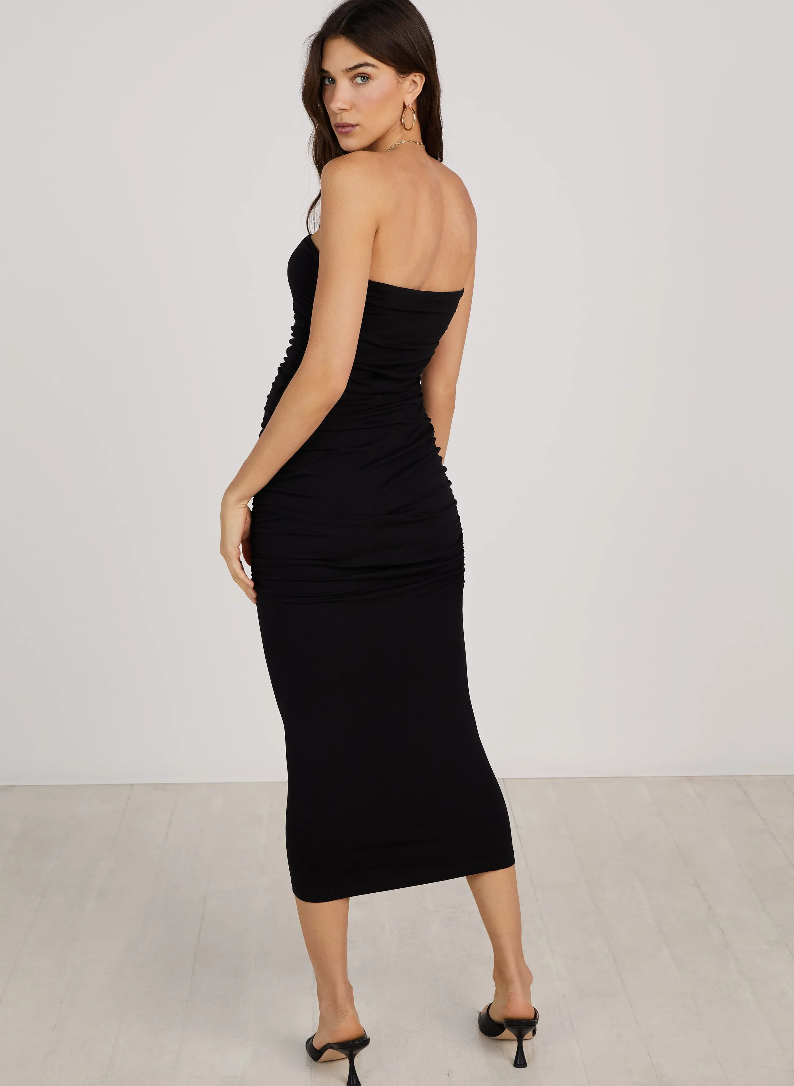 Rayne LENZING™ ECOVERO™ Dress | Caviar Black