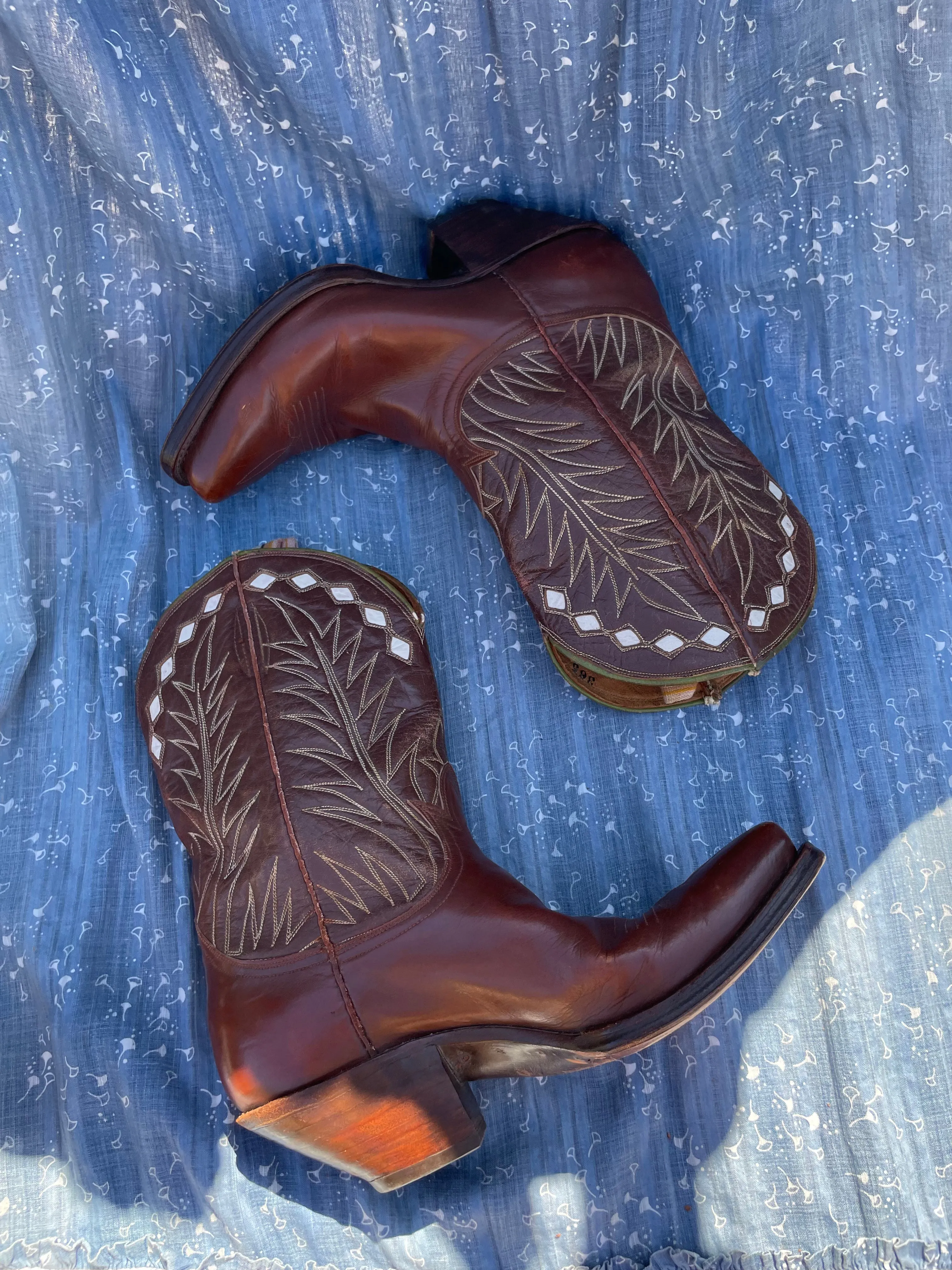 Reserved ~~ Late 1930s/ Early 1940s Diamond Tony Lama PeeWee Boots