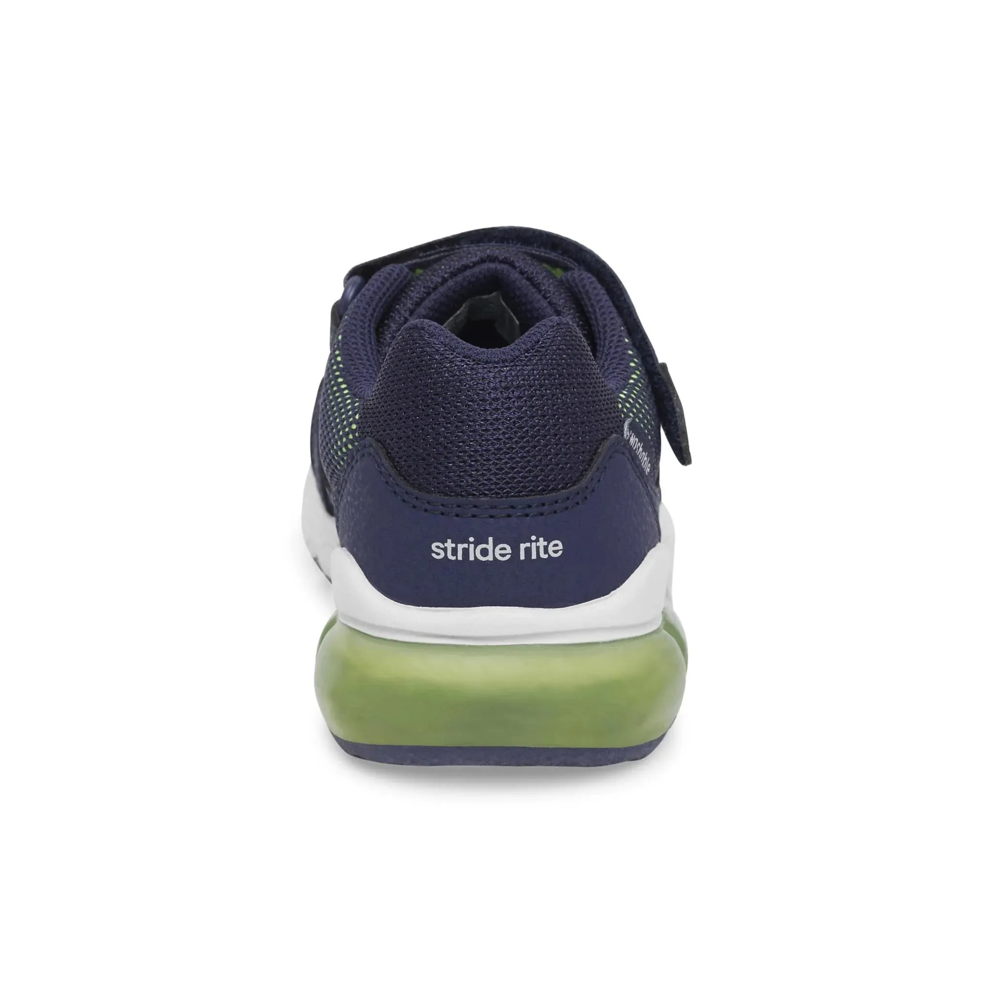 STRIDE RITE - Made2play® lumi bounce sneaker, Green Gecko