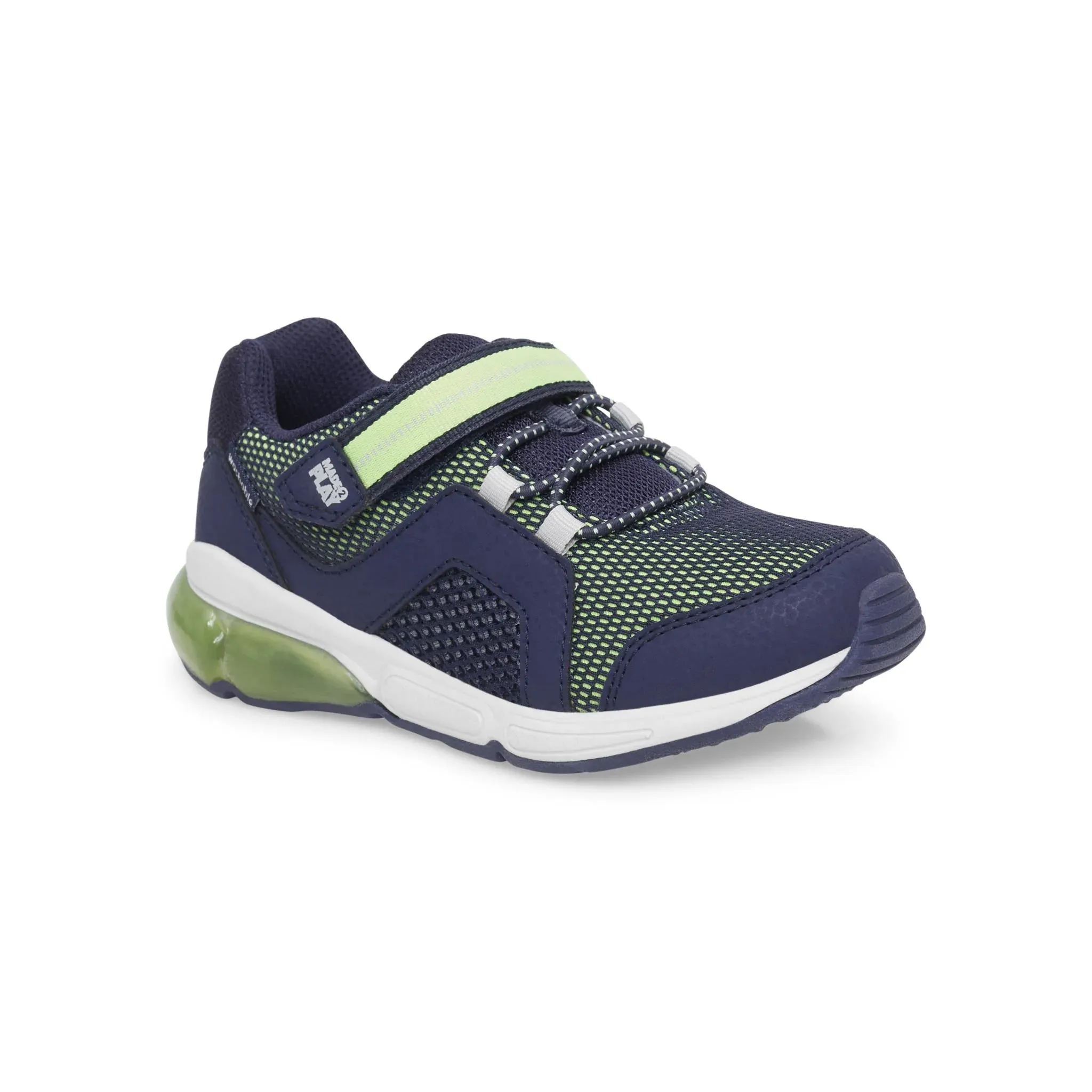 STRIDE RITE - Made2play® lumi bounce sneaker, Green Gecko