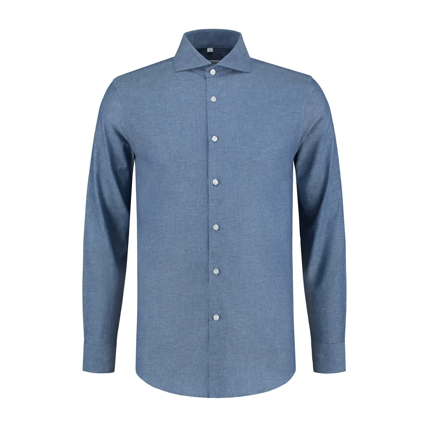 Sundre Blueberry Linen Shirt