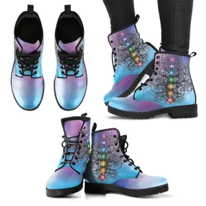 Tree of Life Leather Boots