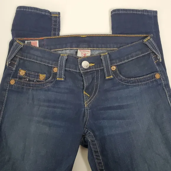 True Religion Casey jeggings size 25