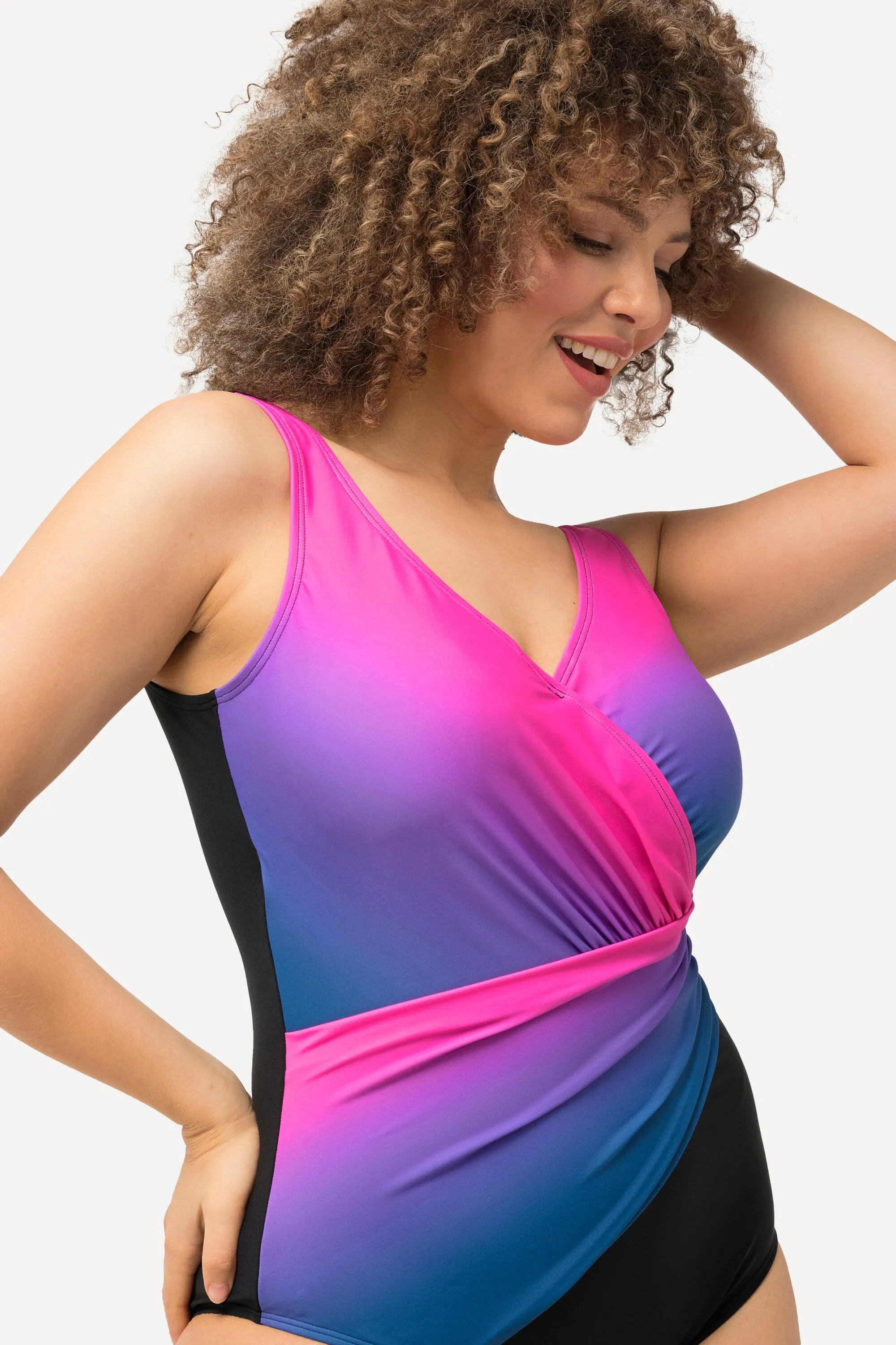 Ulla Popken Multi Colour Swimsuit