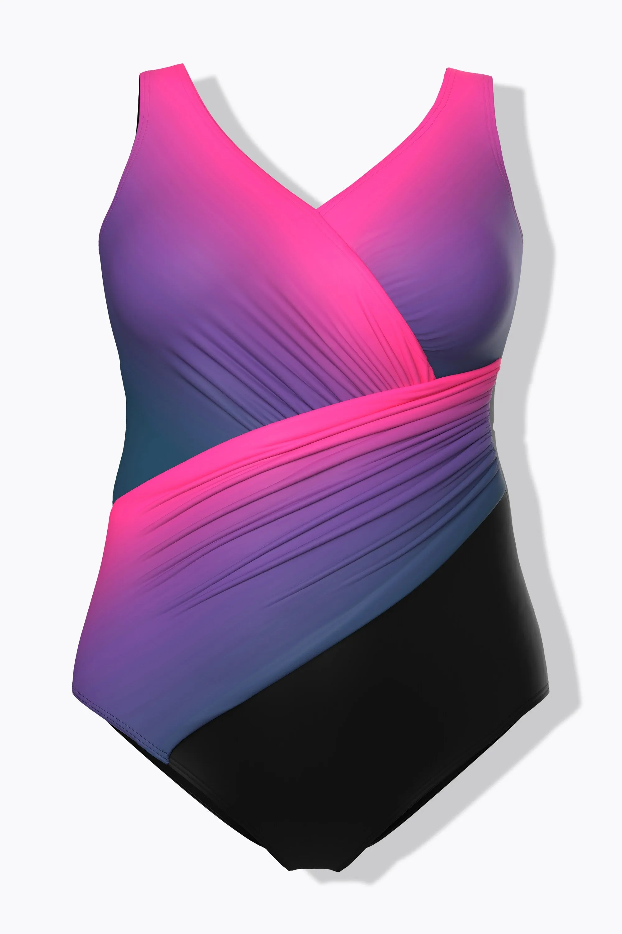Ulla Popken Multi Colour Swimsuit