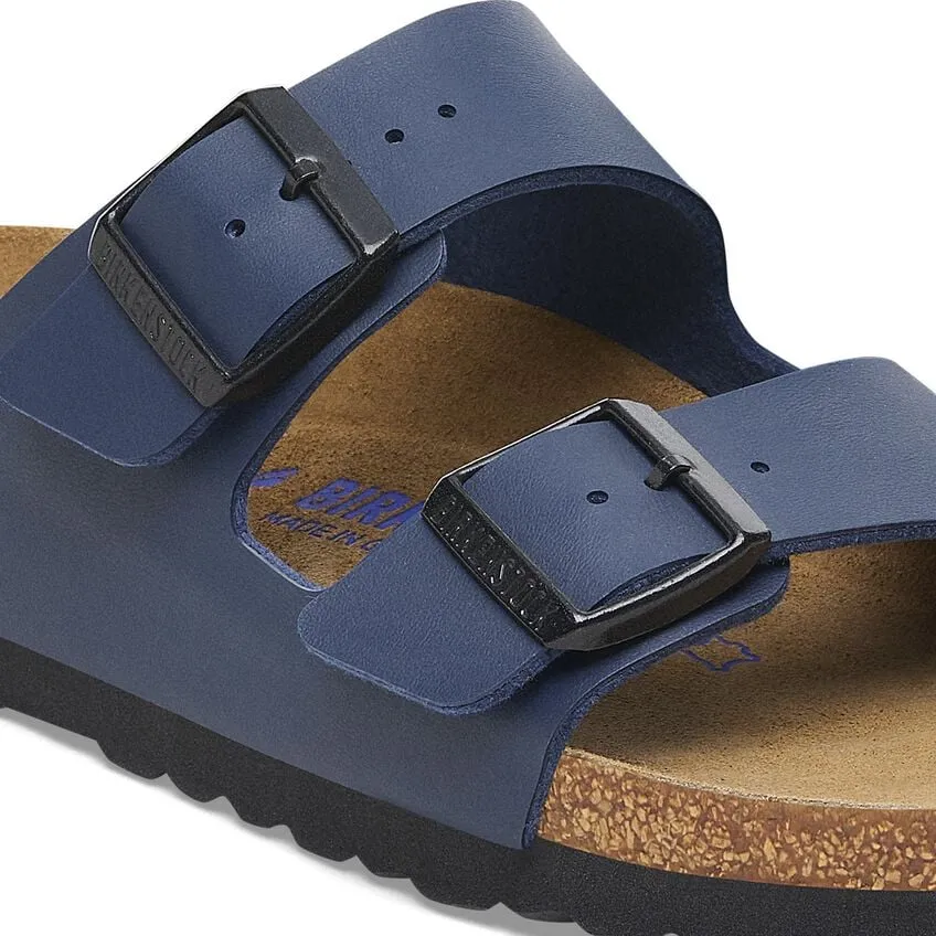 UNISEX BIRKENSTOCK ARIZONA SOFT FOOT BED BIRKO-FLOR | BLUE