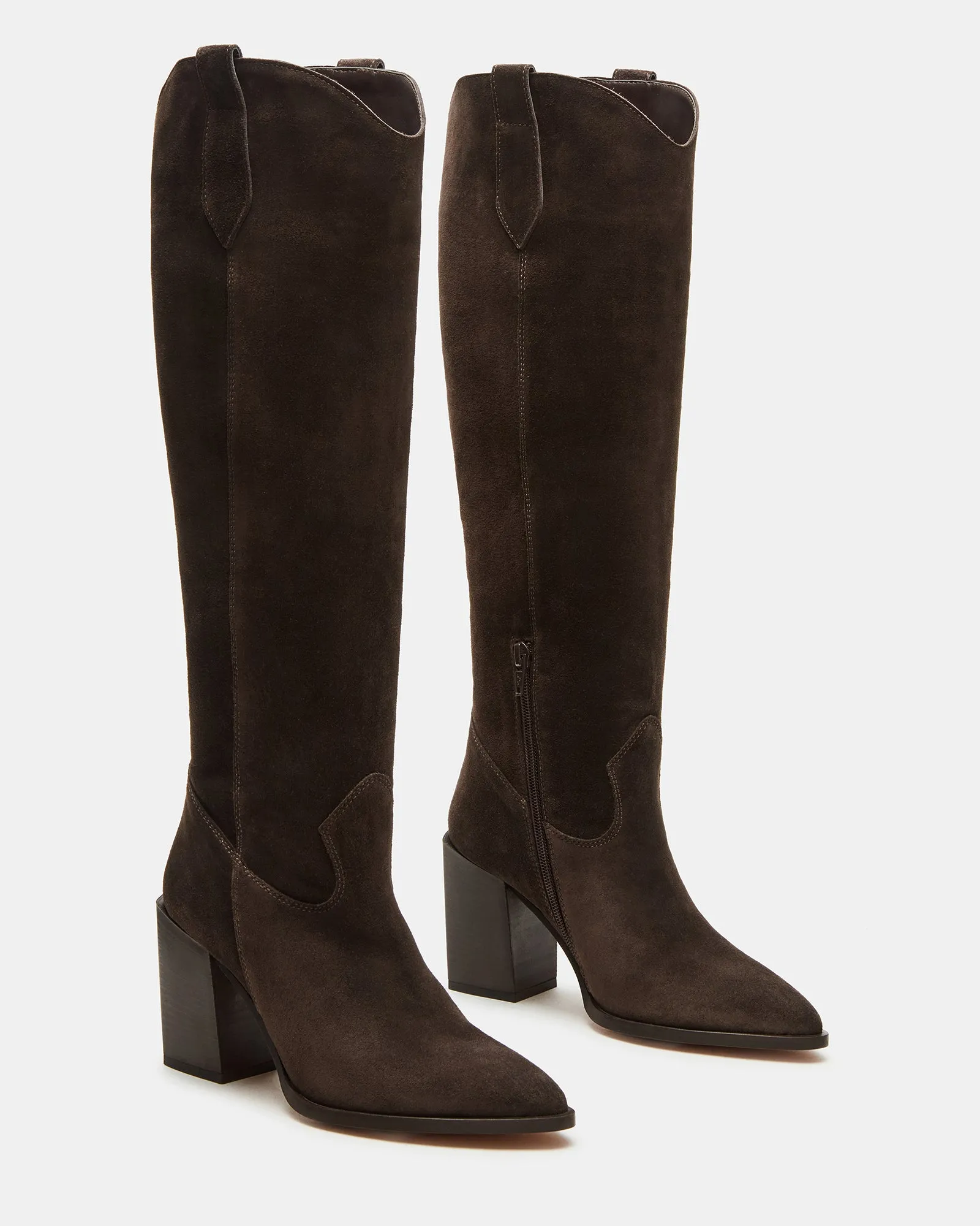 VESEY CHOCOLATE BROWN SUEDE