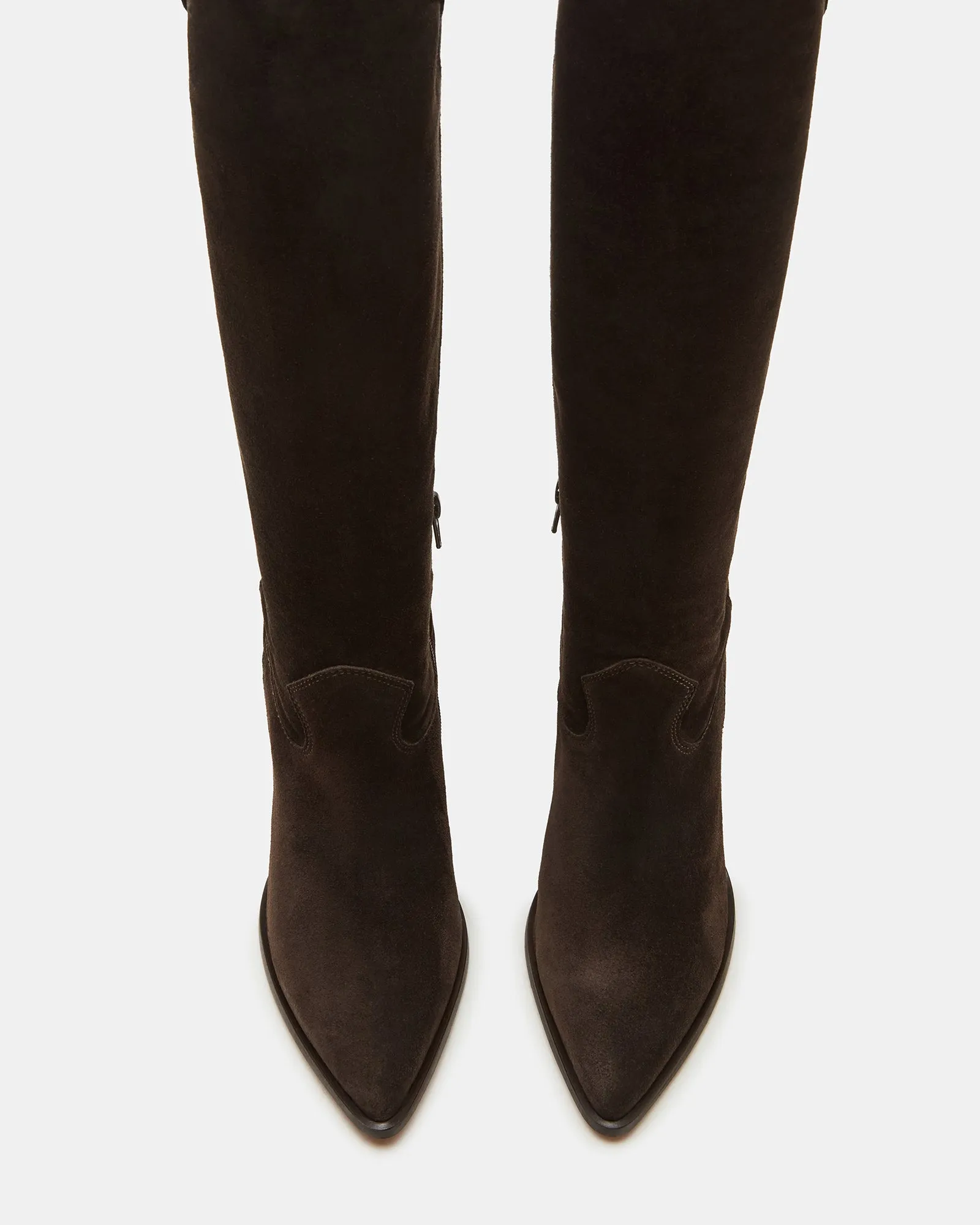 VESEY CHOCOLATE BROWN SUEDE