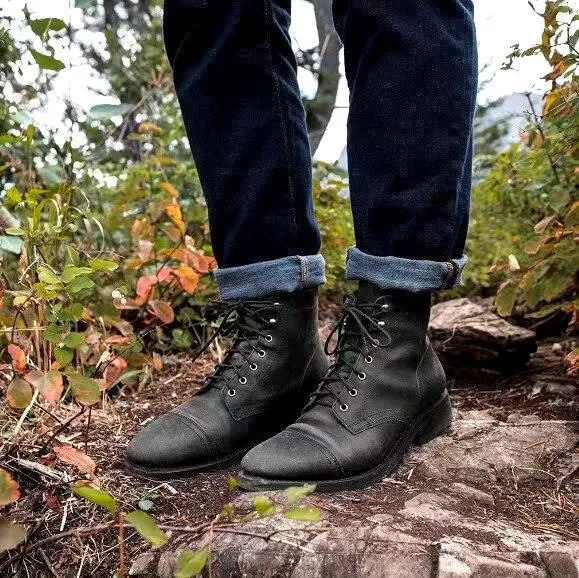 Vintage-Inspired Boots for Men