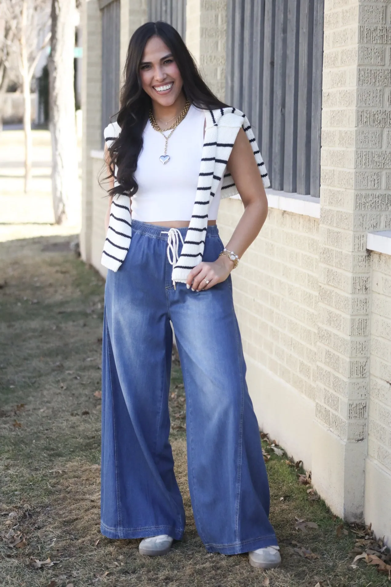 Weekend Ready Wide Leg Pants