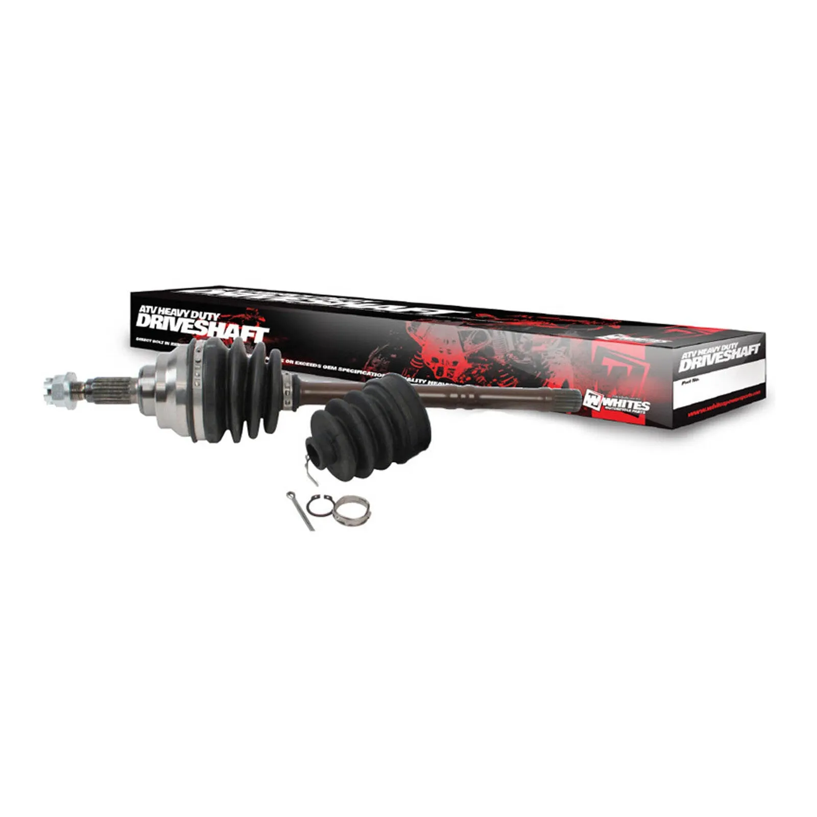 Whites ATV CV Axle Complete Pol Front Left-hand Right-hand