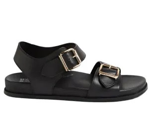 WOMEN'S ZIERA HASTICE | BLACK LEATHER