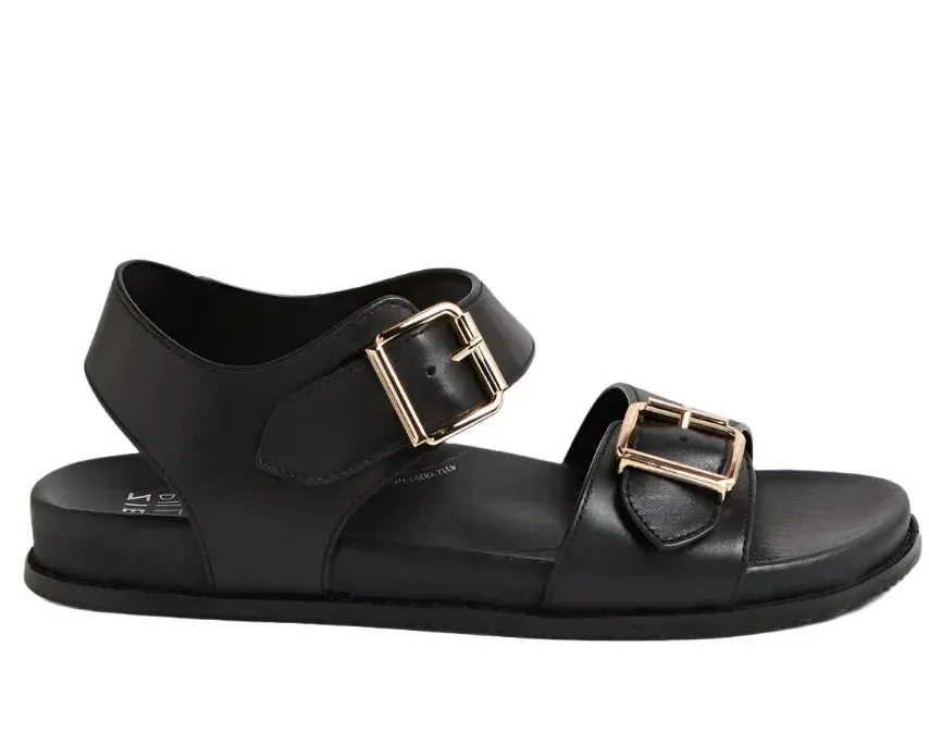 WOMEN'S ZIERA HASTICE | BLACK LEATHER