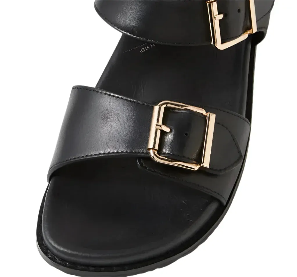WOMEN'S ZIERA HASTICE | BLACK LEATHER